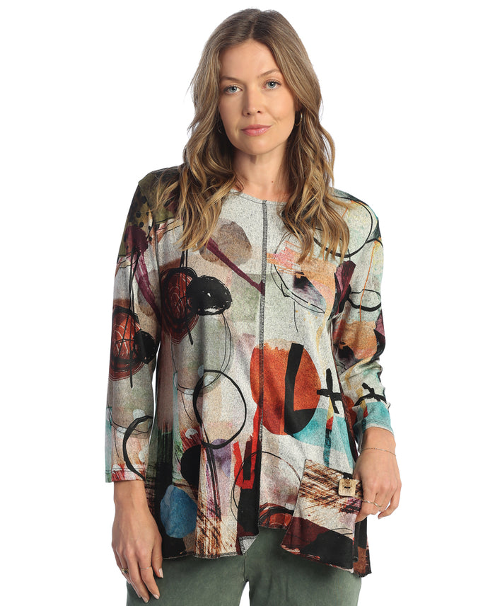 Toscana French Brushed Knit Top