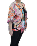 Peachy Floral Kimono Jacket