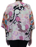 Peachy Floral Kimono Jacket