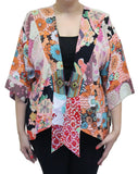 Peachy Floral Kimono Jacket