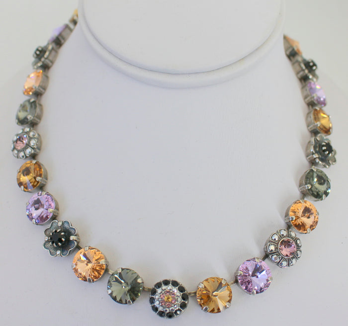 Mariana Large Floral Crystal Necklace