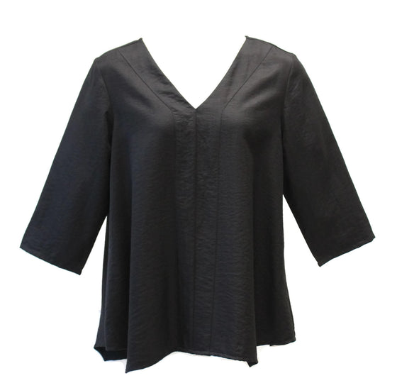 Glow Twill Center Panel Top, Black