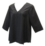 Glow Twill Center Panel Top, Black