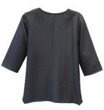 Glow Twill Center Panel Top, Black