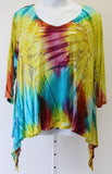 Watercolor Curvy Tunic