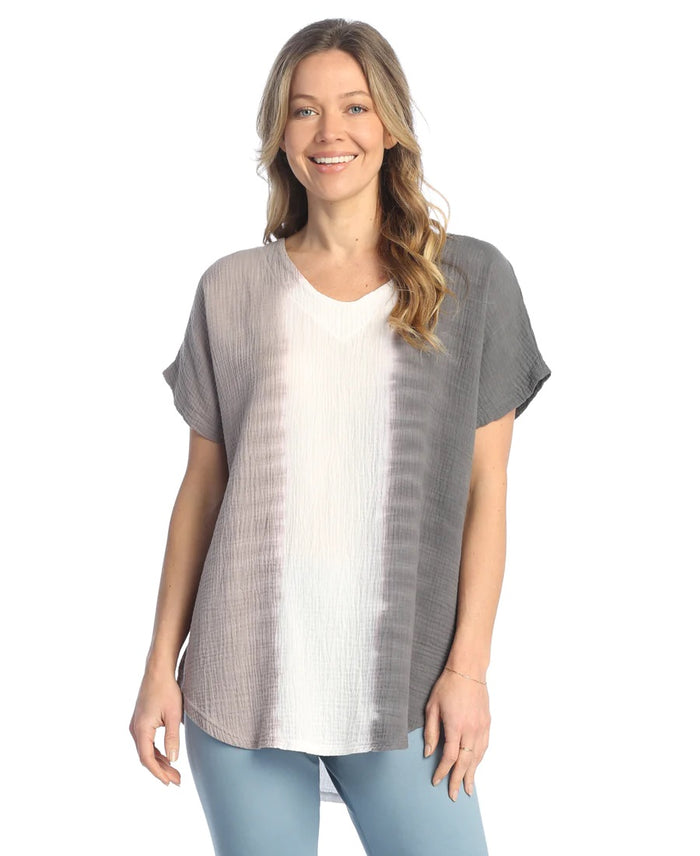Jess & Jane Mineral Washed Double Gauze Top