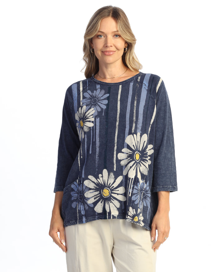 jess & Jane patch pocket tunic top