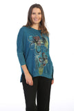 Santa Monica Mineral Washed Cotton Dolman Sleeve Top