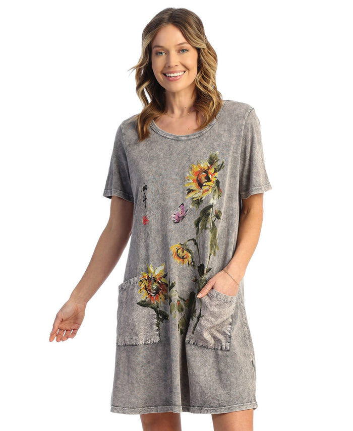 Sun Date Mineral Washed Cotton Dress