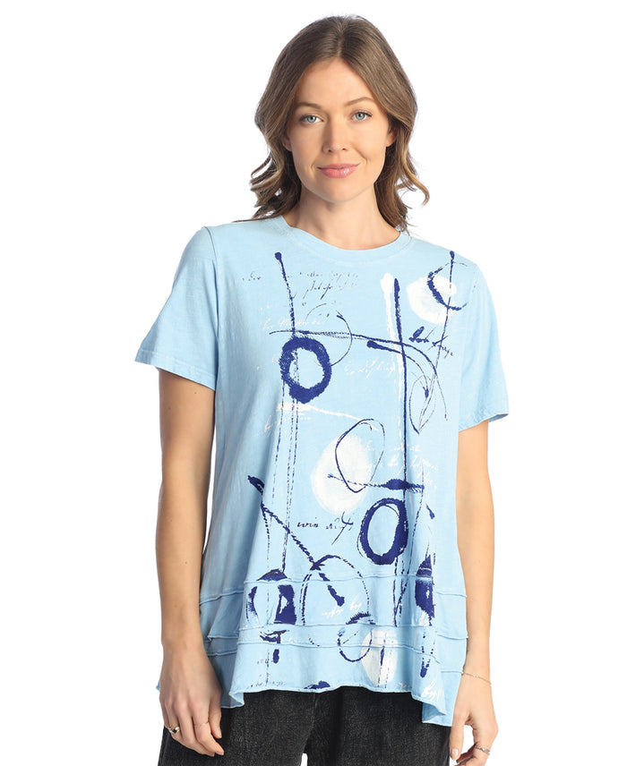 Balboa Mineral Washed Cotton Short Sleeve Top