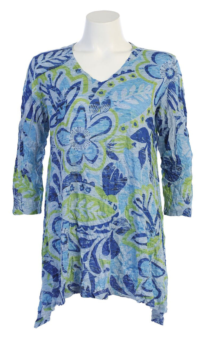 Simply Crushed Melange Tunic