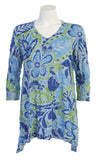 Simply Crushed Melange Tunic