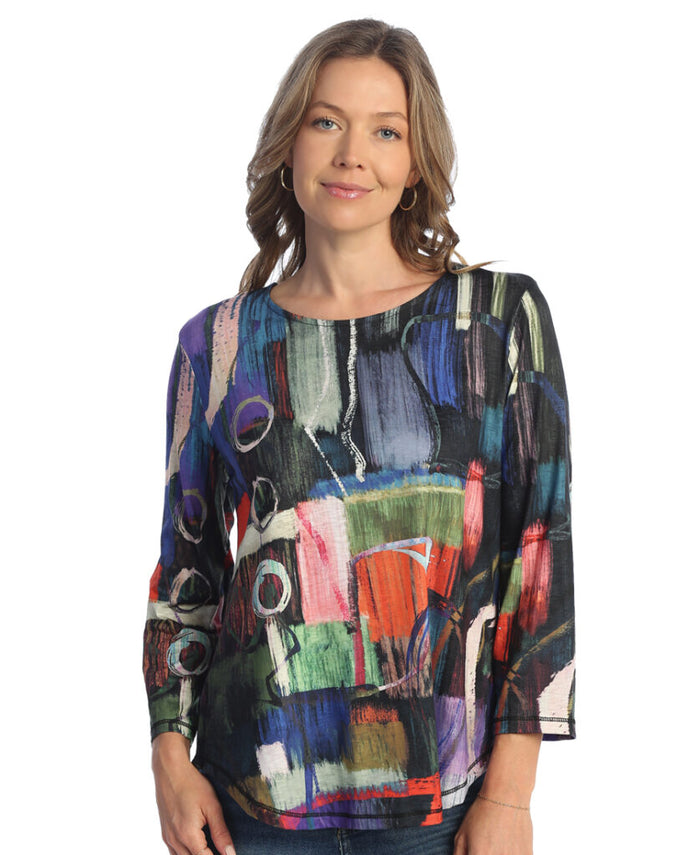 Barcelona Round Neck Top