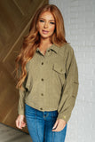 Corduroy Jacket, Olive