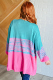 Ombre Open Front Cardigan