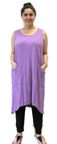 Candence Crinkle Top, Plum