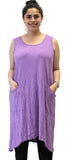 Candence Crinkle Top, Plum