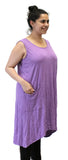Candence Crinkle Top, Plum