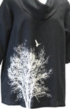 Dandelion Cowl Neck Linen Top