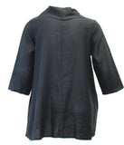 Dandelion Cowl Neck Linen Top