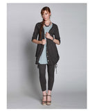 Eve Crinkle Top / Jacket, Black