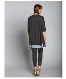Eve Crinkle Top / Jacket, Black