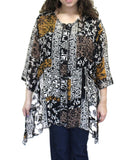 Gold & Taupe Short Happy Jacket