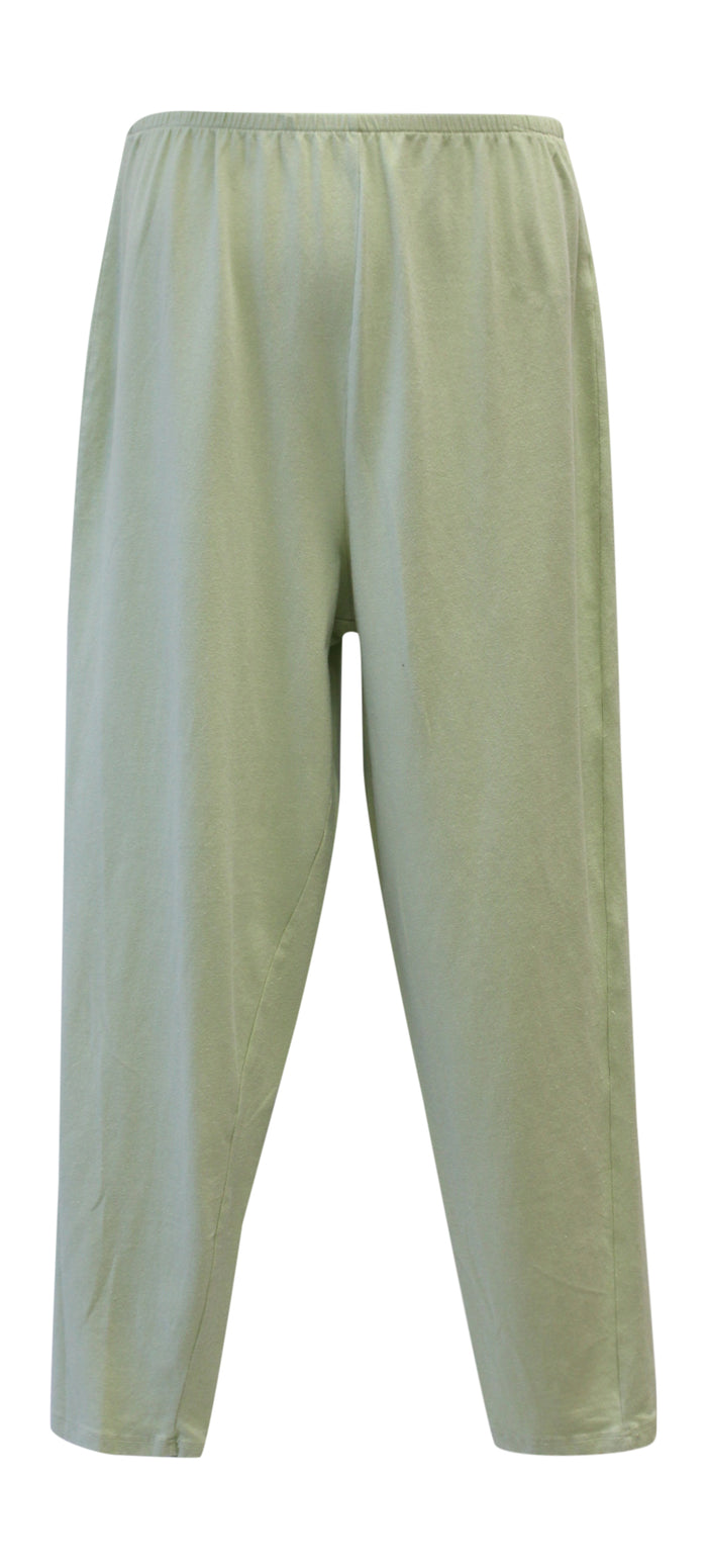 Liz & Jane Cotton Ankle Leggings, Light Green
