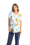 Magic Dots Mineral Washed Double Gauze Top