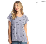 Mirage Mineral Washed Gauze & Cotton Top