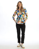 Mineral Washed Slim Leg Pant, Jet