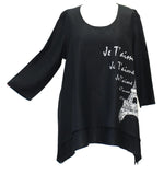 Double Layer Paris Linen Top