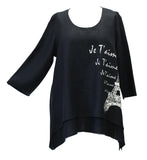 Double Layer Paris Linen Top