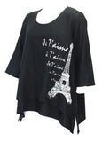 Double Layer Paris Linen Top