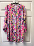 Andree by unit / dear scarlett abstract lizzy gabby tunic top