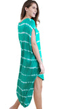 Tie Dye Oversize Pocket Dress, Jade