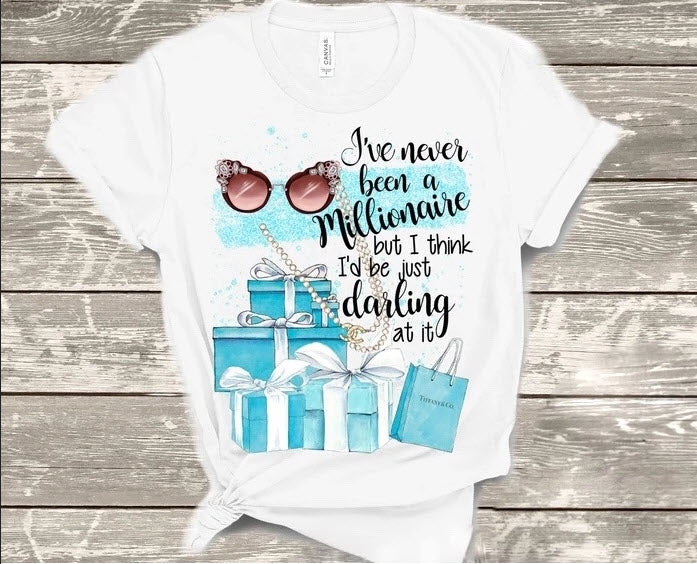Never Been A Millionaire Tee T-shirt