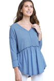 uMGEE USA Baby Doll Striped Top