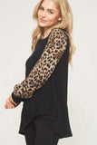 Leopard Sleeve Tunic