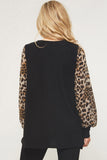 Leopard Sleeve Tunic