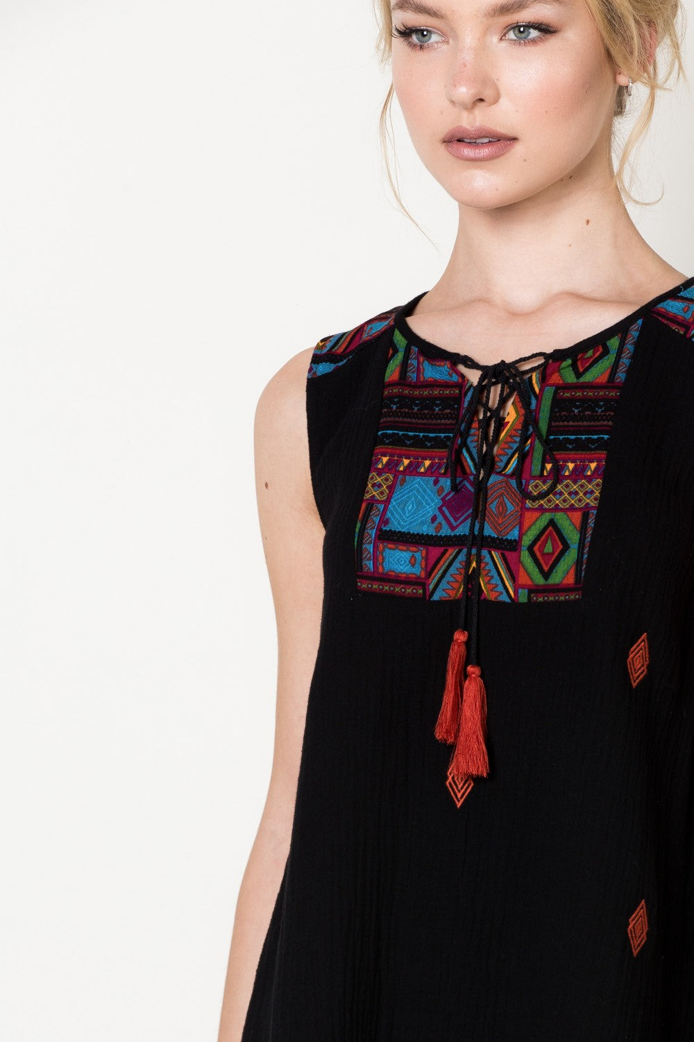 Lace-Up Tank Dress Lace-Up Tank Dress