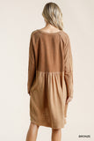 Let's Get the Party Started Dress, Bronze