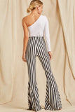 Paige Striped Bell Bottoms