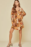 Andree by unit / savanna jane Floral Patchwork Dress