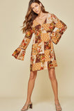 andree by unit / savanna jane patchwork floral dress