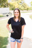 Crazy Train Down with Detail Serape Top