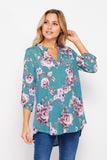 Floral Gabby Top