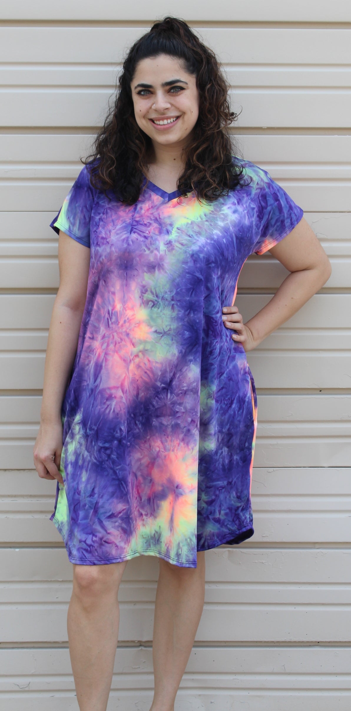 Cancun Tie Dye Dresses 1Xl Cancun Tie Dye Dresses 1Xl