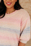 Ombre Striped Sweater
