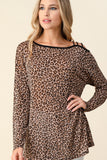 Sparly Leopard Top
